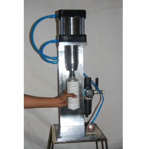 Pneumatic Aerosol Crimping Machine